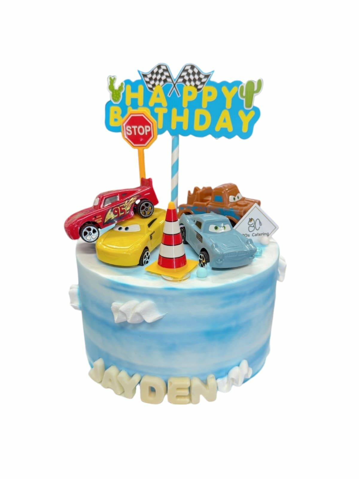 McQueen反斗車王主題蛋糕