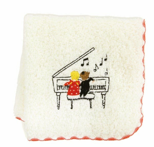 【音樂小物】蓬蓬感音樂手帕（四手聯彈）