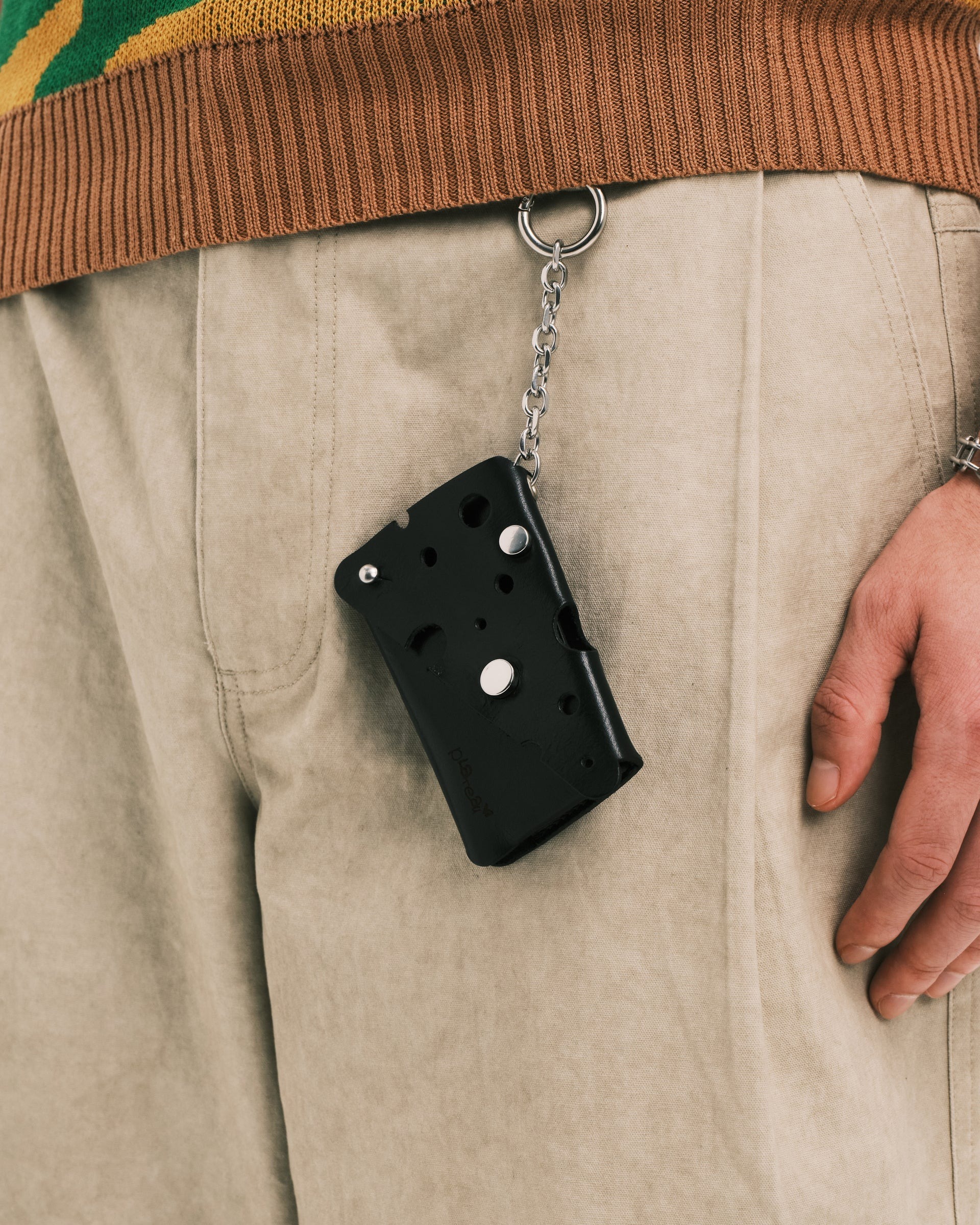 PLATEAU STUDIO / Cheese card holder 4.0 - Black