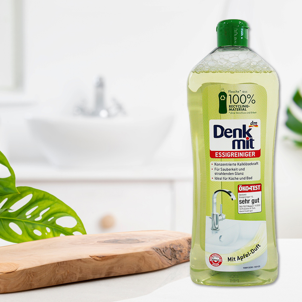 德國 Denkmit APFEL 水垢 除垢 清潔劑 1L (蘋果醋)