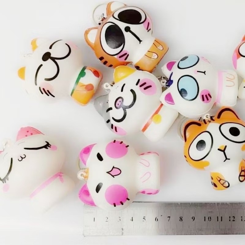 板橋院｜ 🐱治癒貓咪療癒掌心 Q彈舒壓🐾 貓奴辦公必備紓壓小物 (一組5隻不挑款)