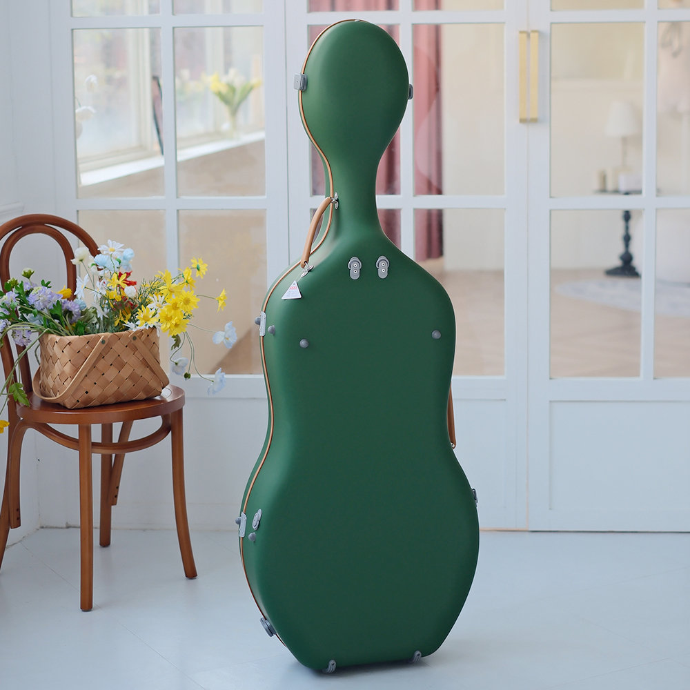 JML 柔肌系列 大提琴盒 (綠色)