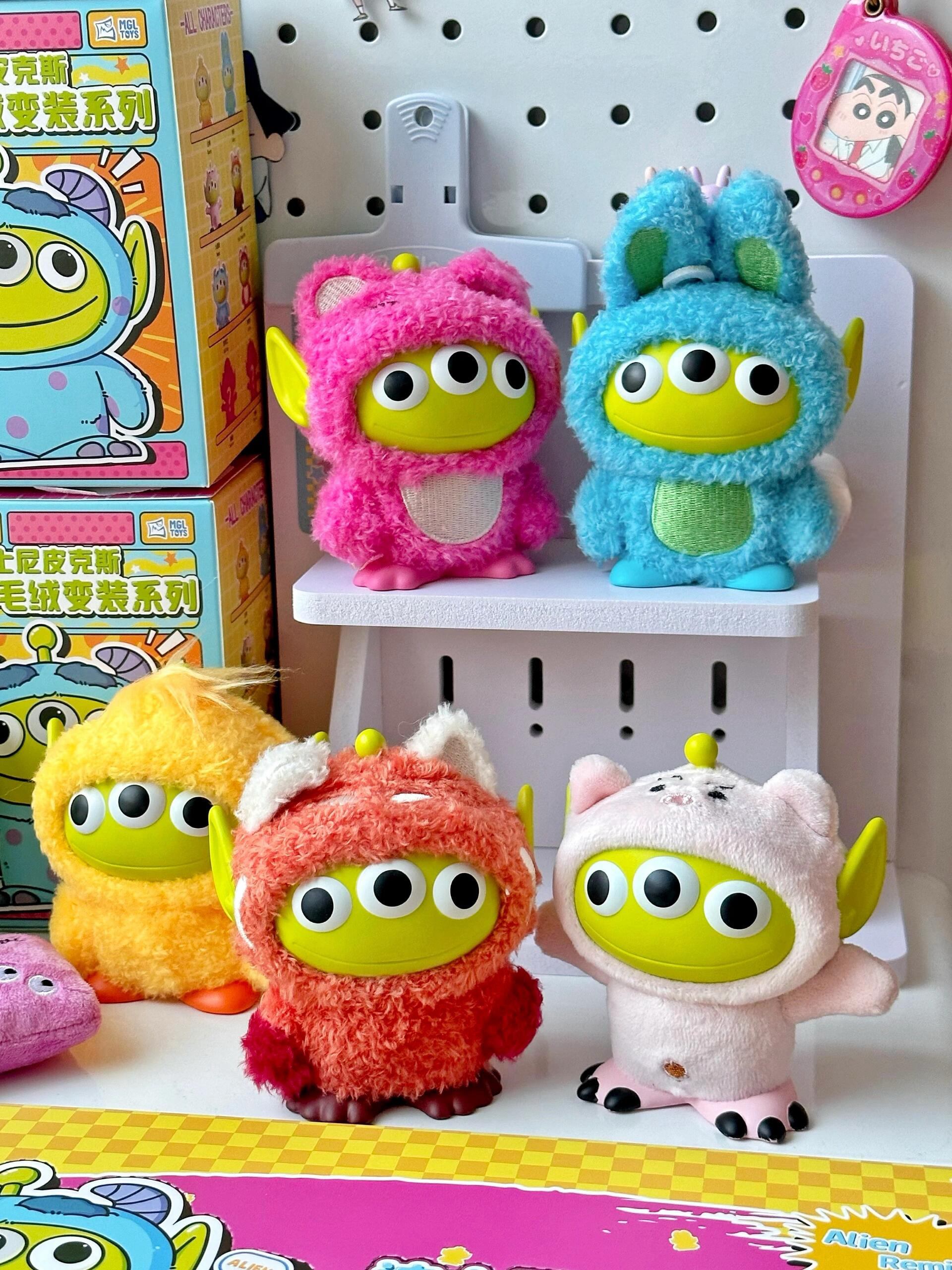 迪士尼 皮克斯 PIXAR 正版授權 三眼怪毛絨變裝系列 毛絨公仔 盲盒 6+2款(任買兩件711免運)/預購