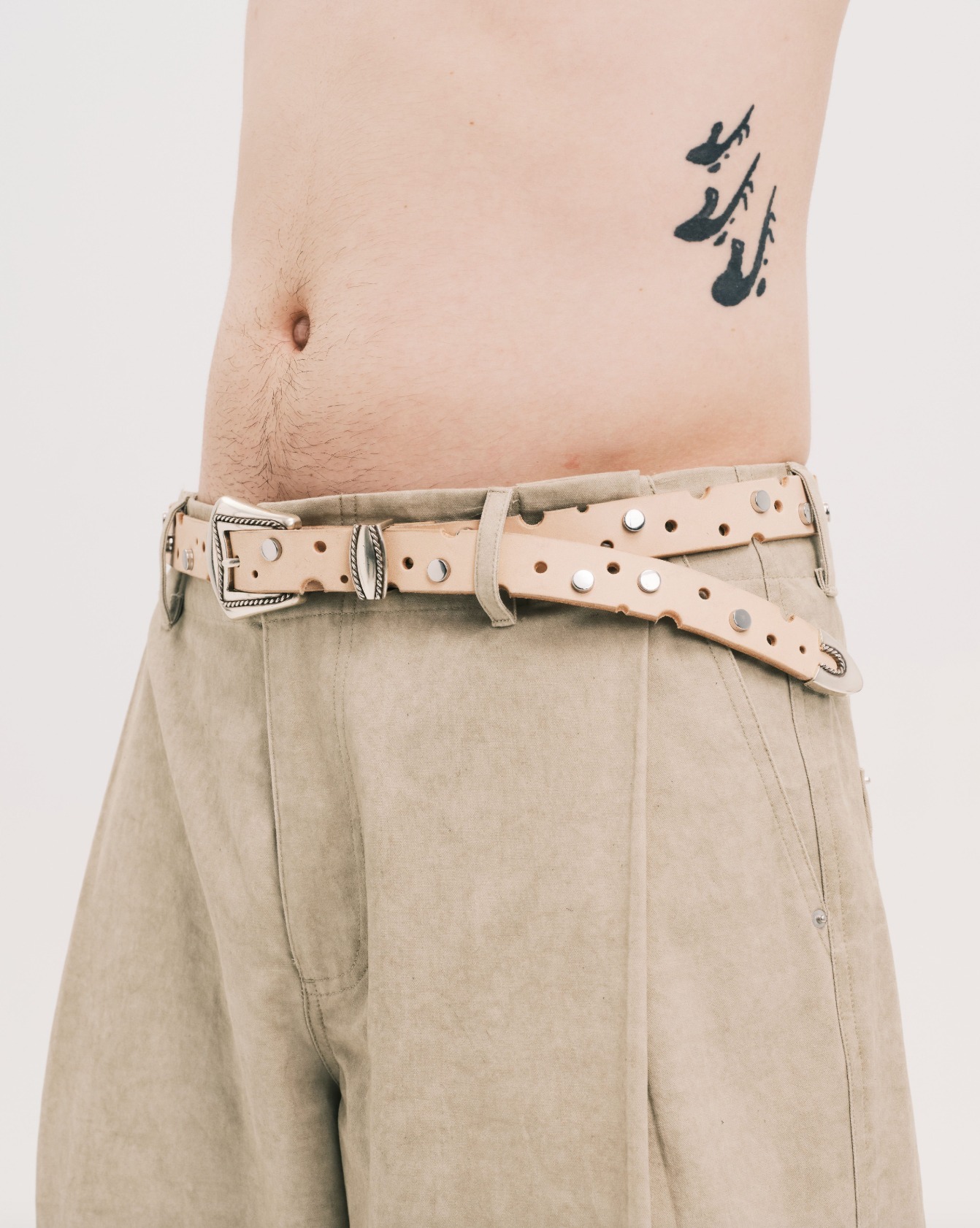 PLATEAU STUDIO / Cheese belt 4.0 - Leather