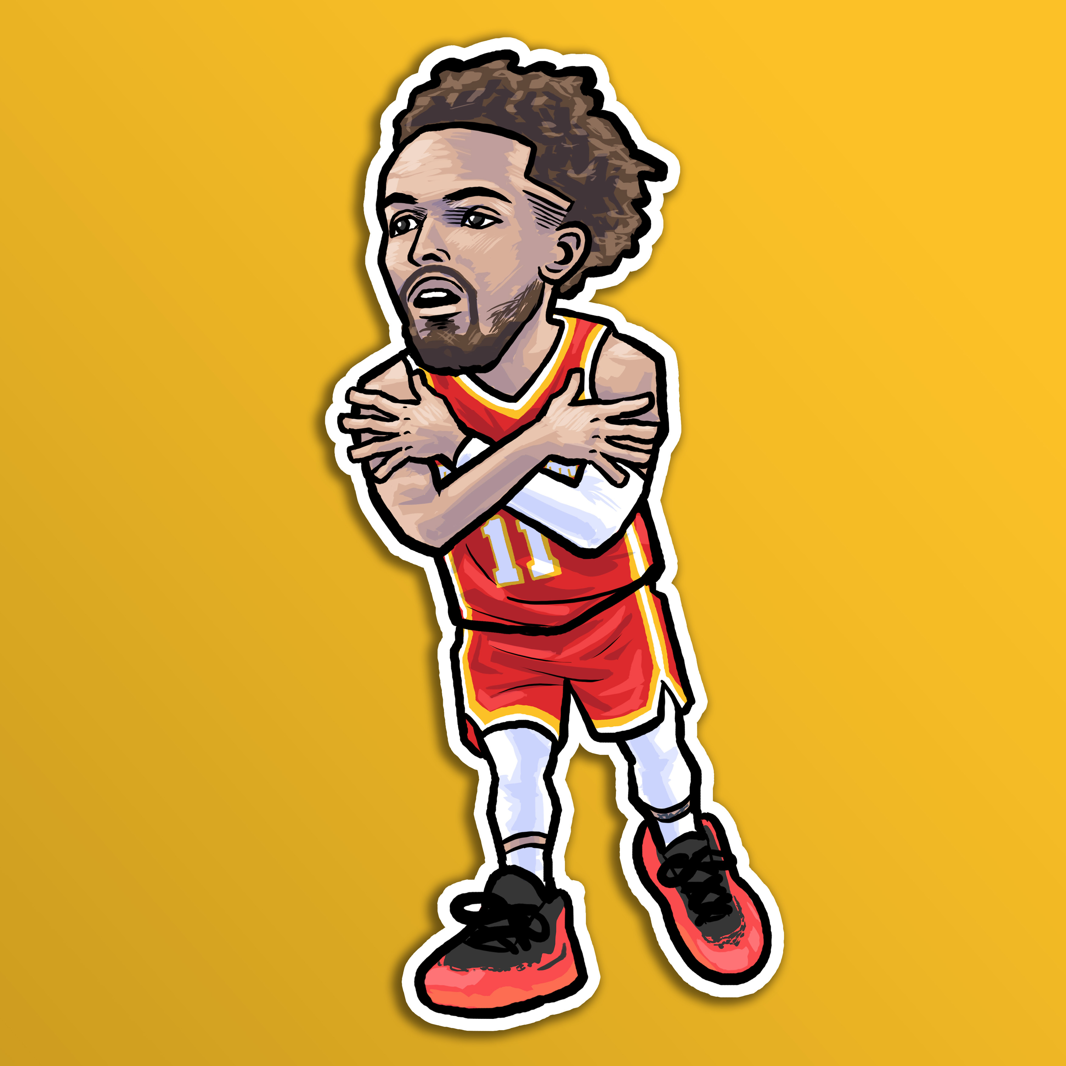 Trae Young 貼紙