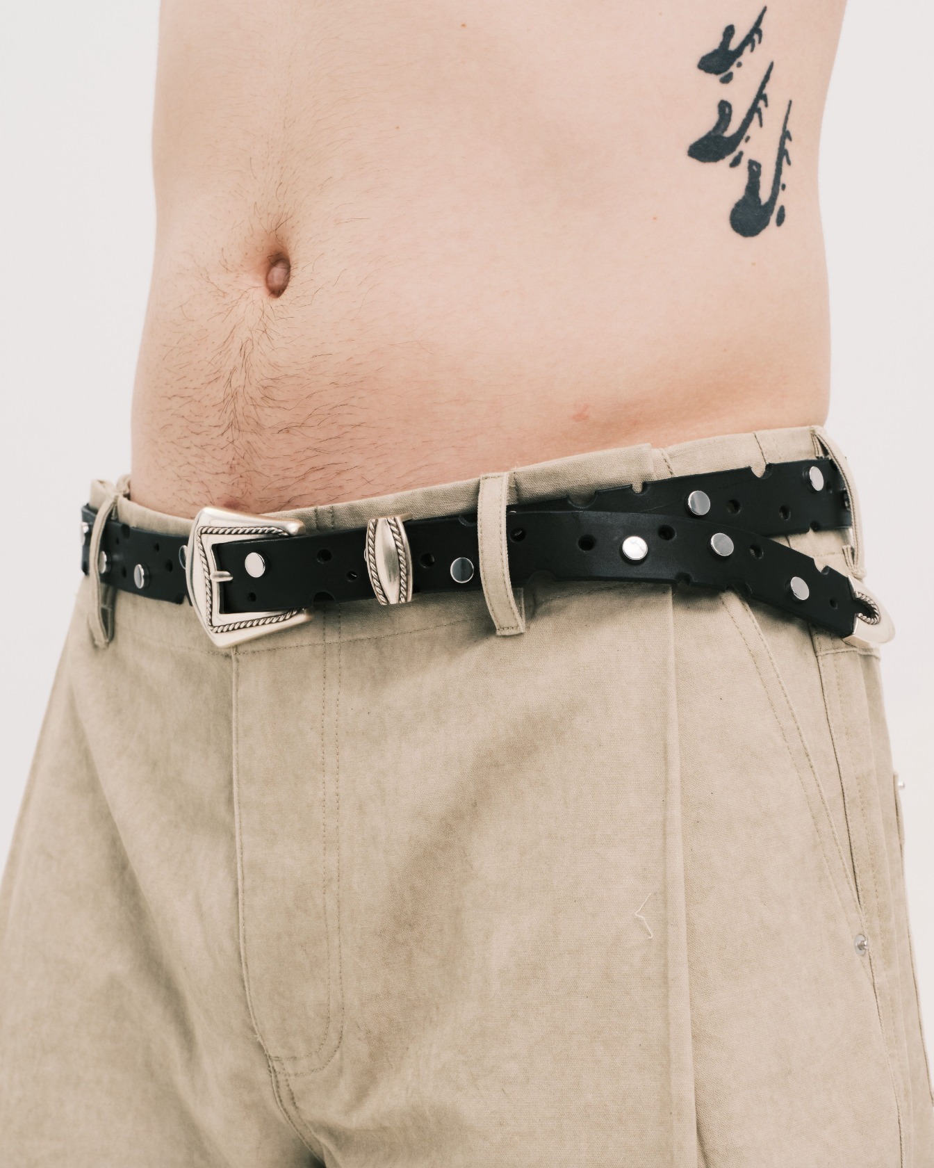 PLATEAU STUDIO / Cheese belt 4.0 - Black