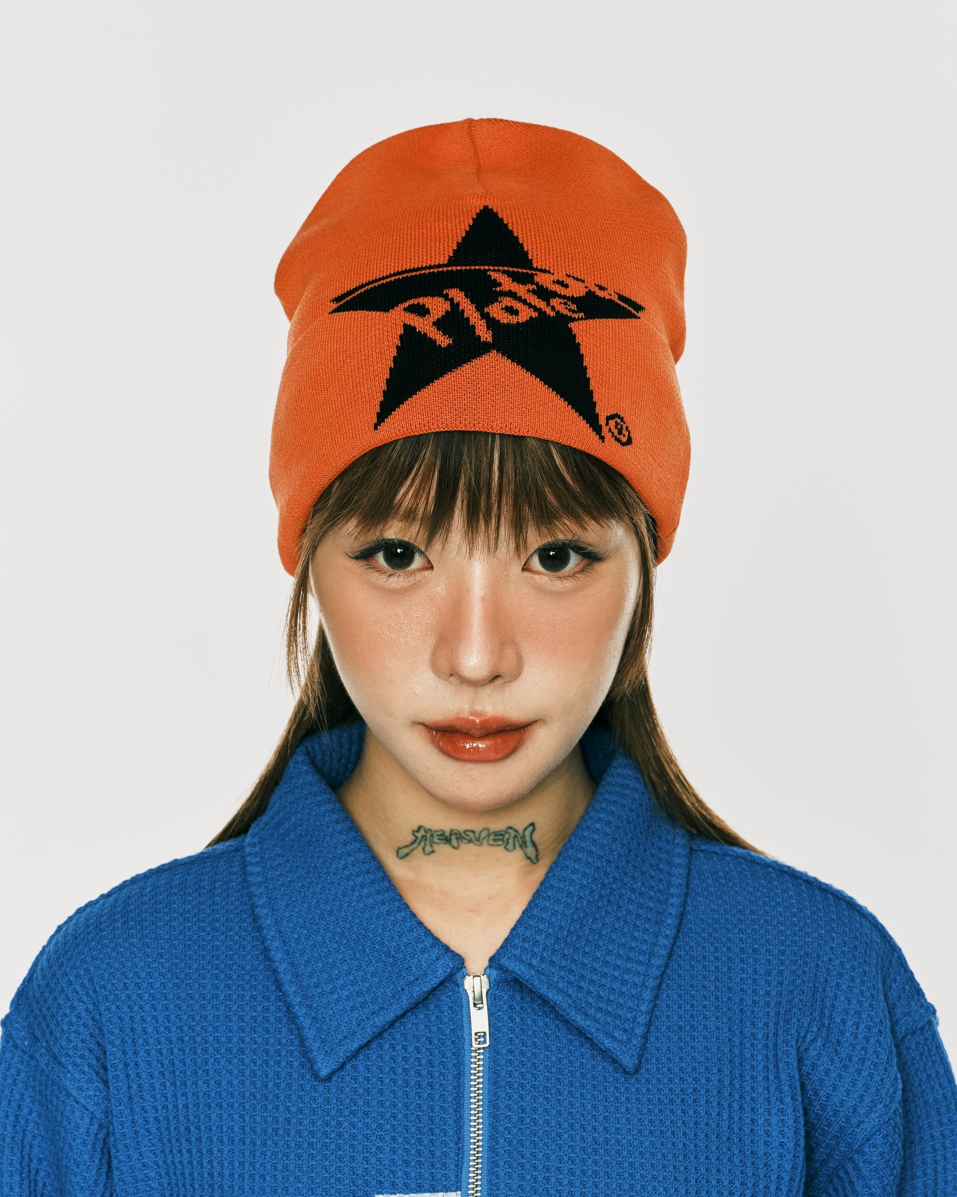PLATEAU STUDIO / 25 logo beanie - Orange