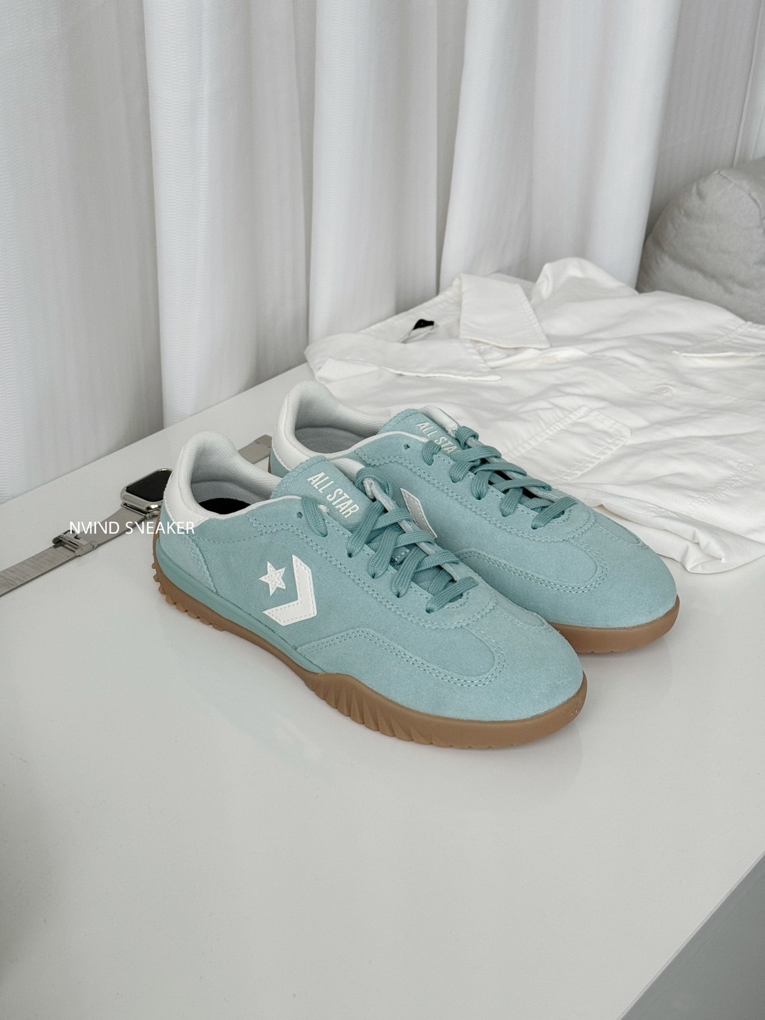 CONVERSE RUNSTAR TRAINER 湖水綠