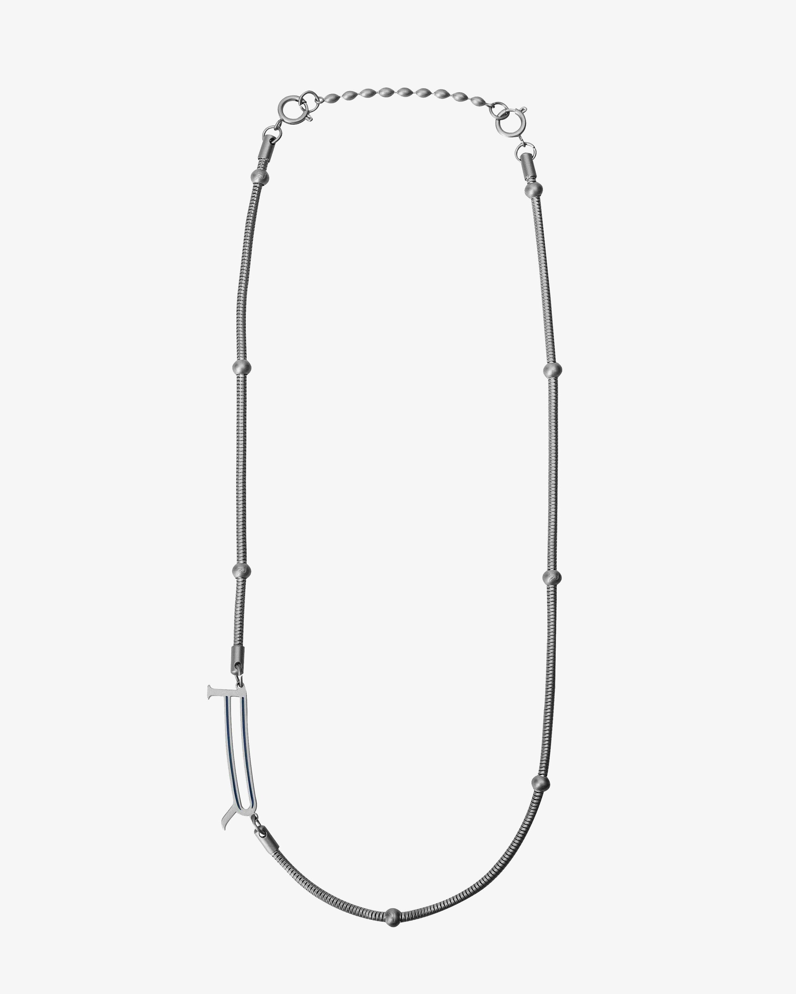 RECOVERY 節點液化R蛇鍊 (霧銀藍)