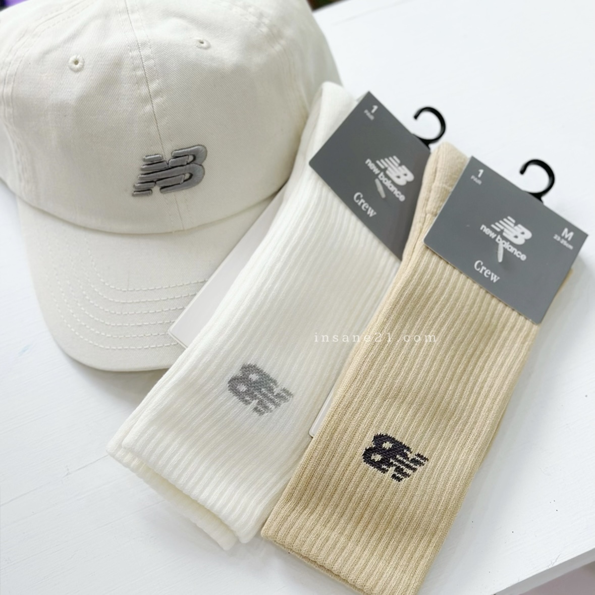 NEW BALANCE CREW SOCKS 厚底毛巾布 長襪 NB LAS33861SNW/LAS33861SST