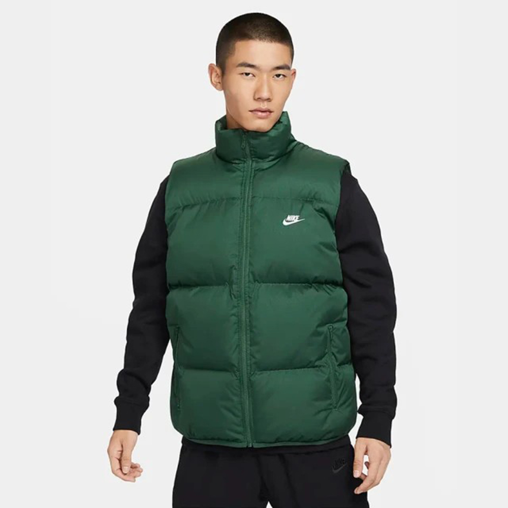 NIKE Club Puffer Vest 背心 綠色 保暖 FB7374-323
