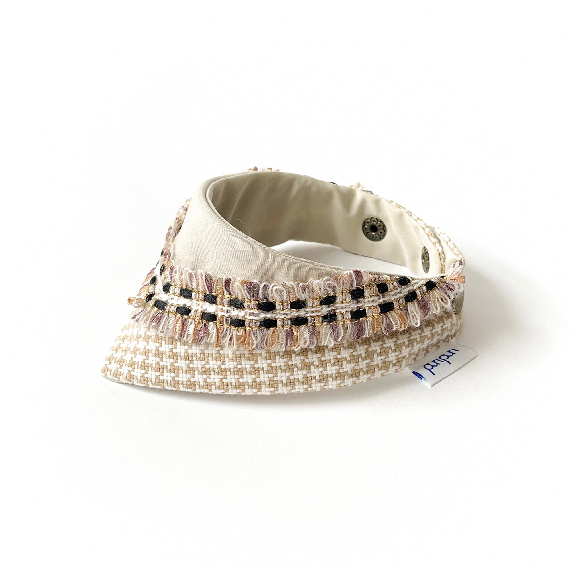 PuriPuri® 寵物領巾 - 金莎可可脆片