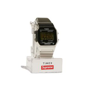 SUPREME TIMEX DIGITAL WATCH 電子錶 手錶 復古 金/銀色