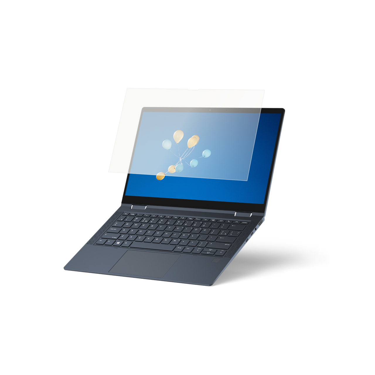 筆記型電腦【抗藍光。清透貼】高透不色偏