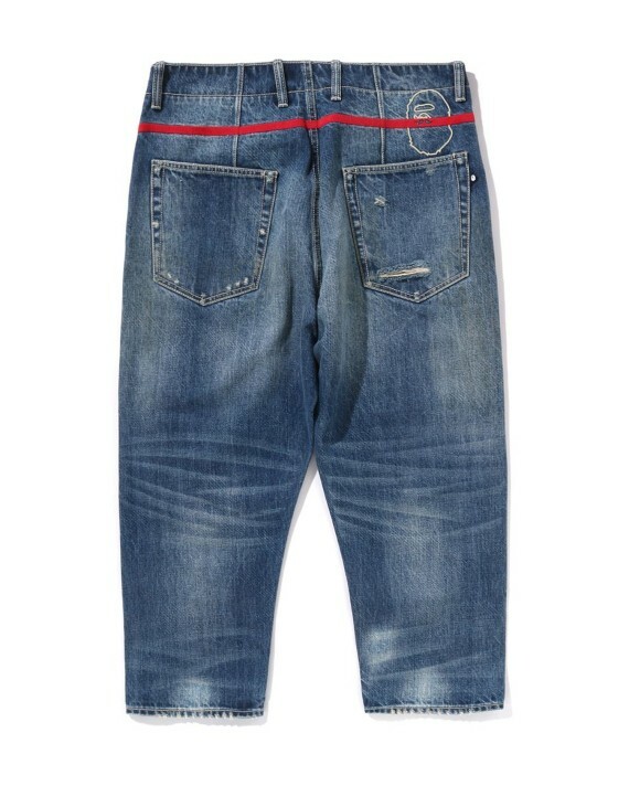 【Focus Store】預購 MR. BATHING APE Tapered Denim Pants 錐形牛仔褲