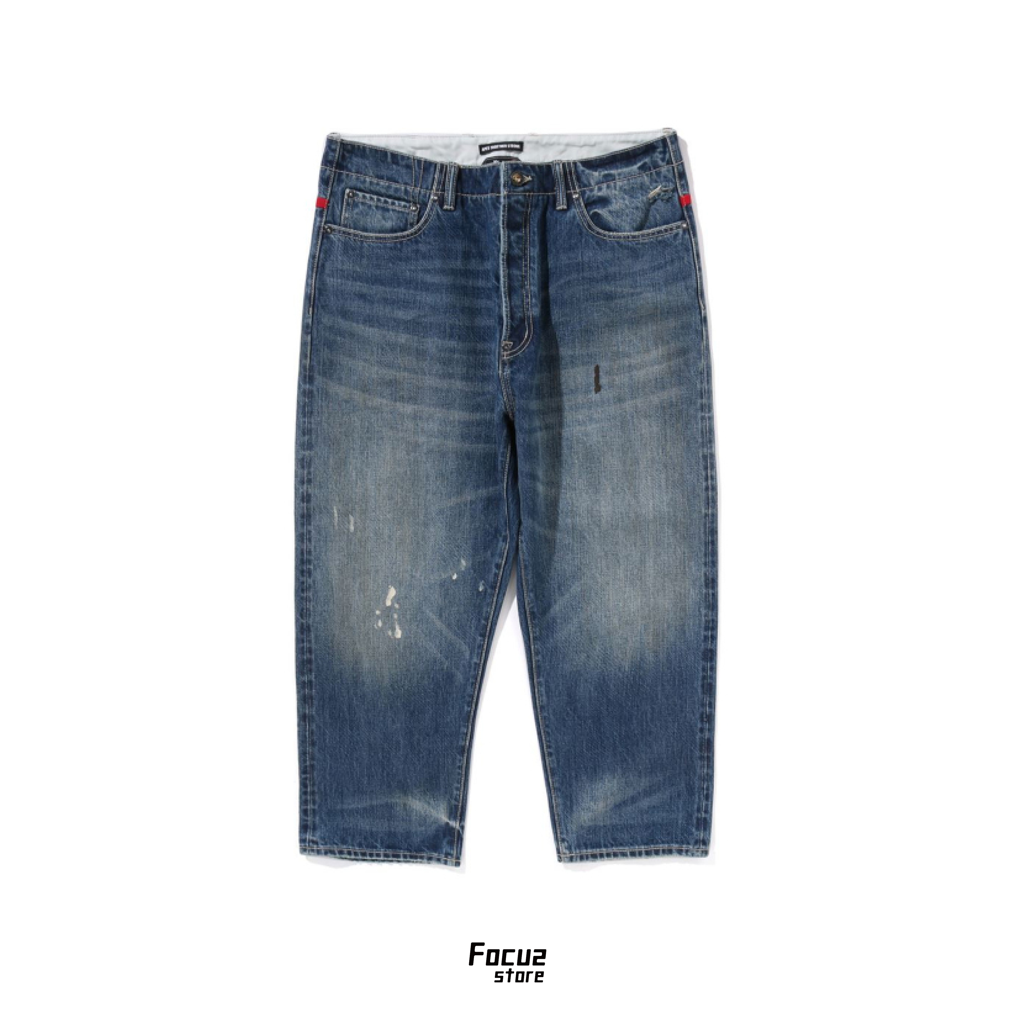 【Focus Store】預購 MR. BATHING APE Tapered Denim Pants 錐形牛仔褲