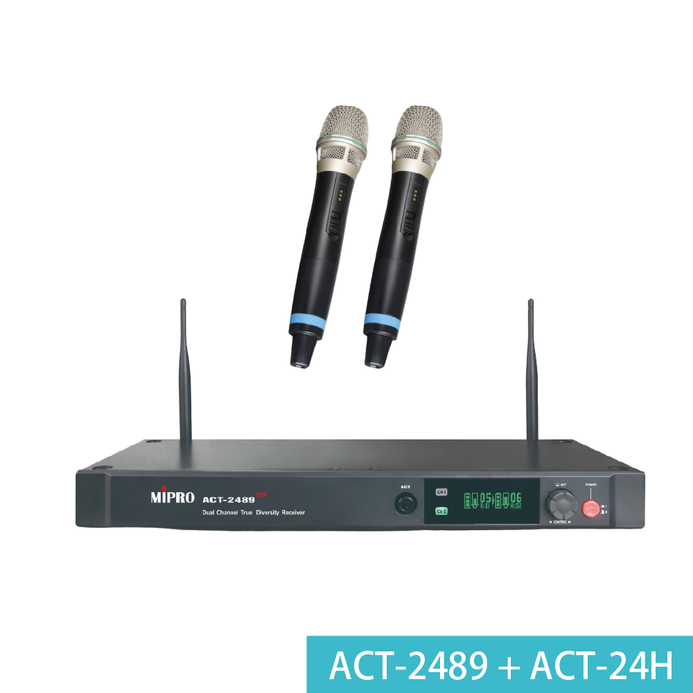 MIPRO Mipro / ACT-2489 2.4 GHz數位雙頻道接收機 第 2 張圖片｜三峽配件 / 週邊