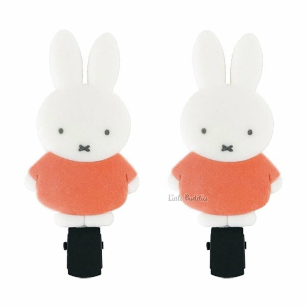 日版 Miffy 對裝絨毛軟膠全身劉海夾