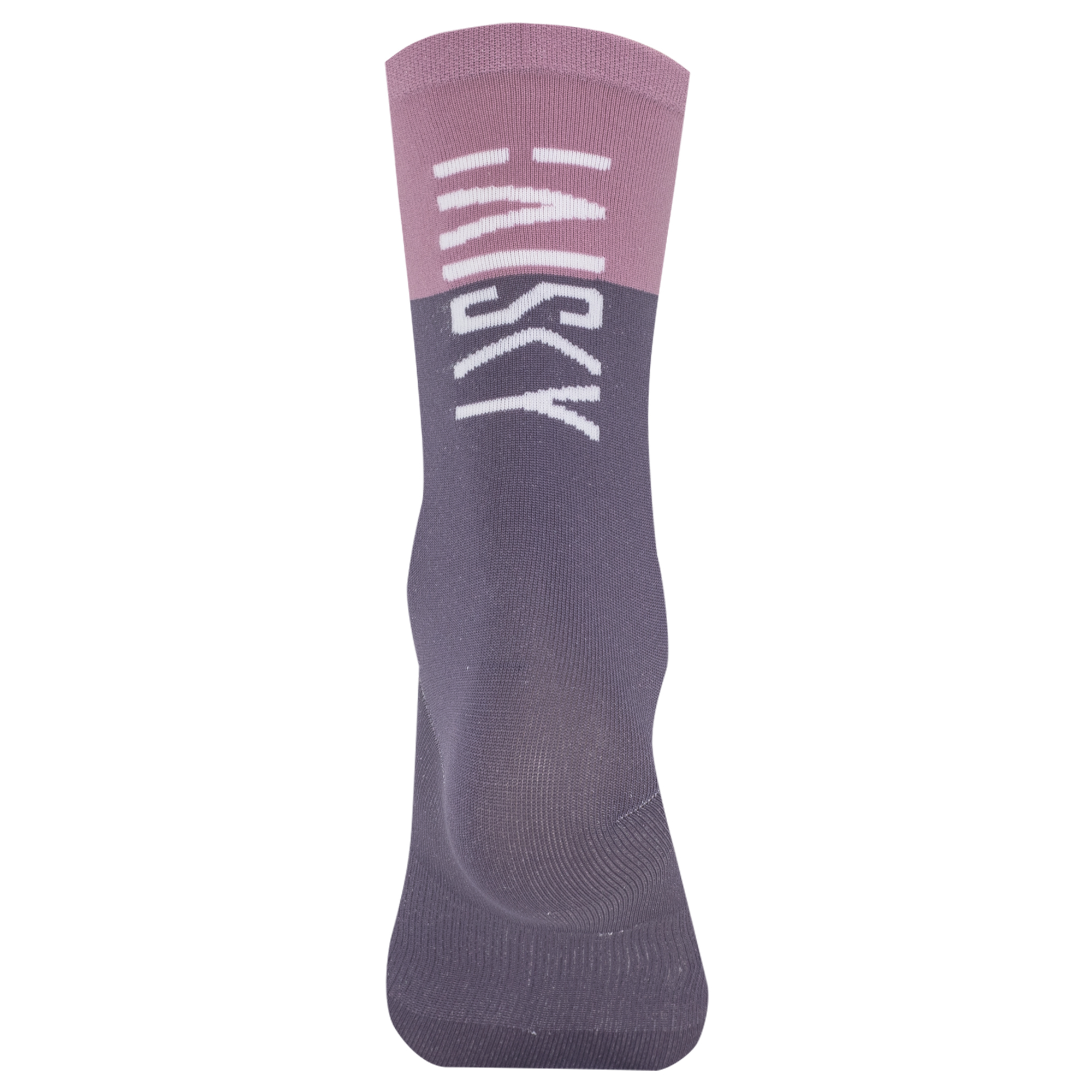 女款運動襪 對比 灰紫