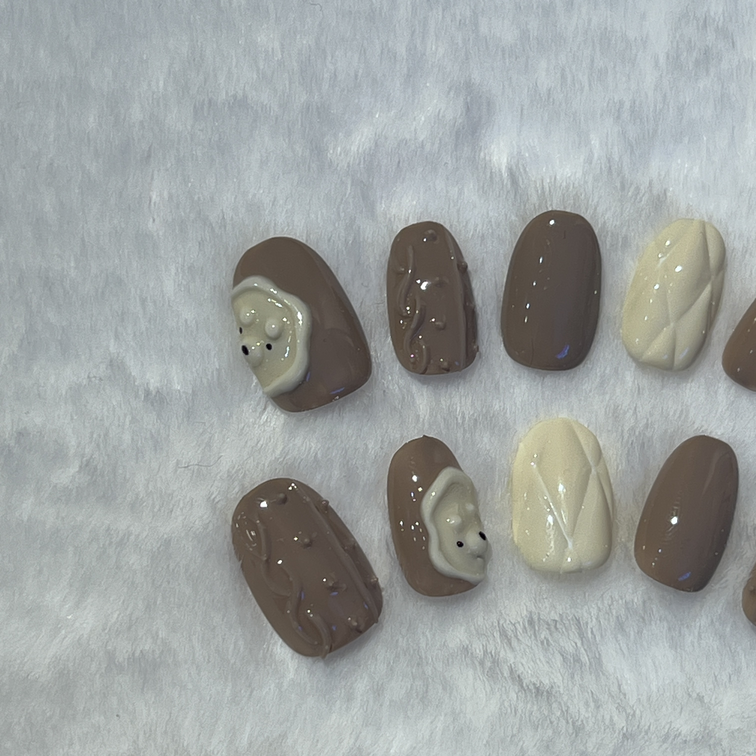 baby:nail ︳Bear bear latte