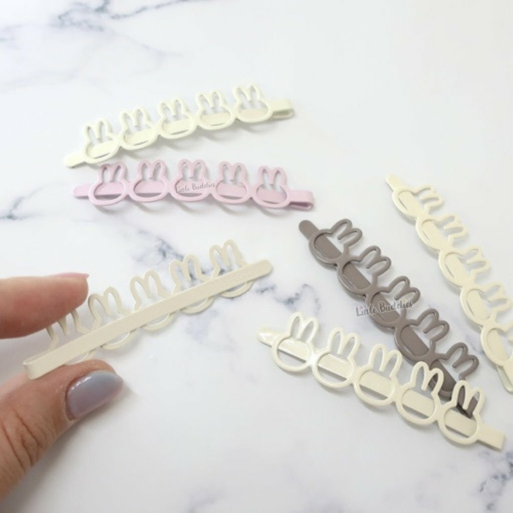 日版Miffy 裝飾平髮夾3件