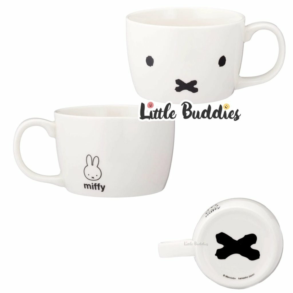 日本製 Miffy 表情有耳陶瓷杯