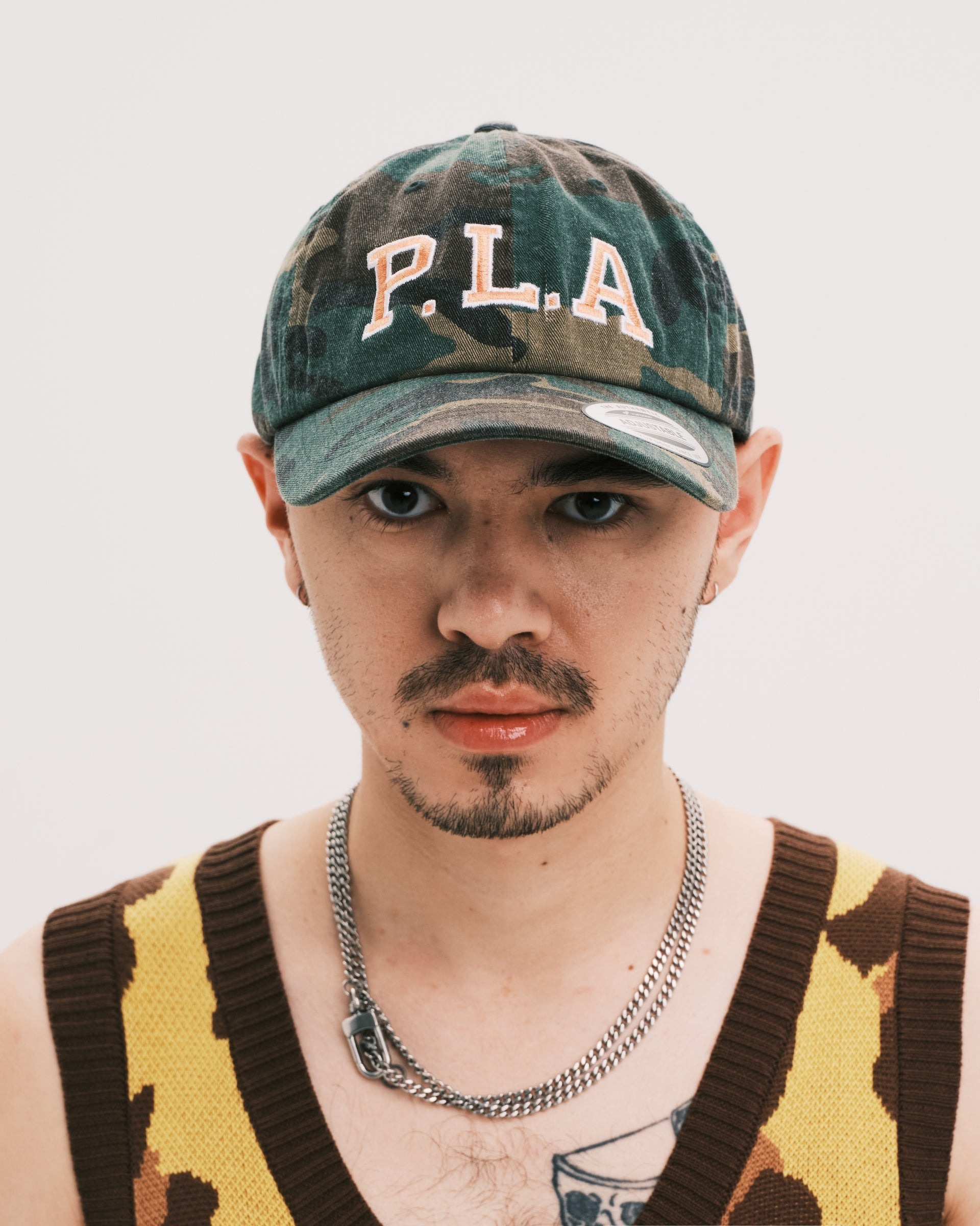 PLATEAU STUDIO / P.L.A cap - Washed green