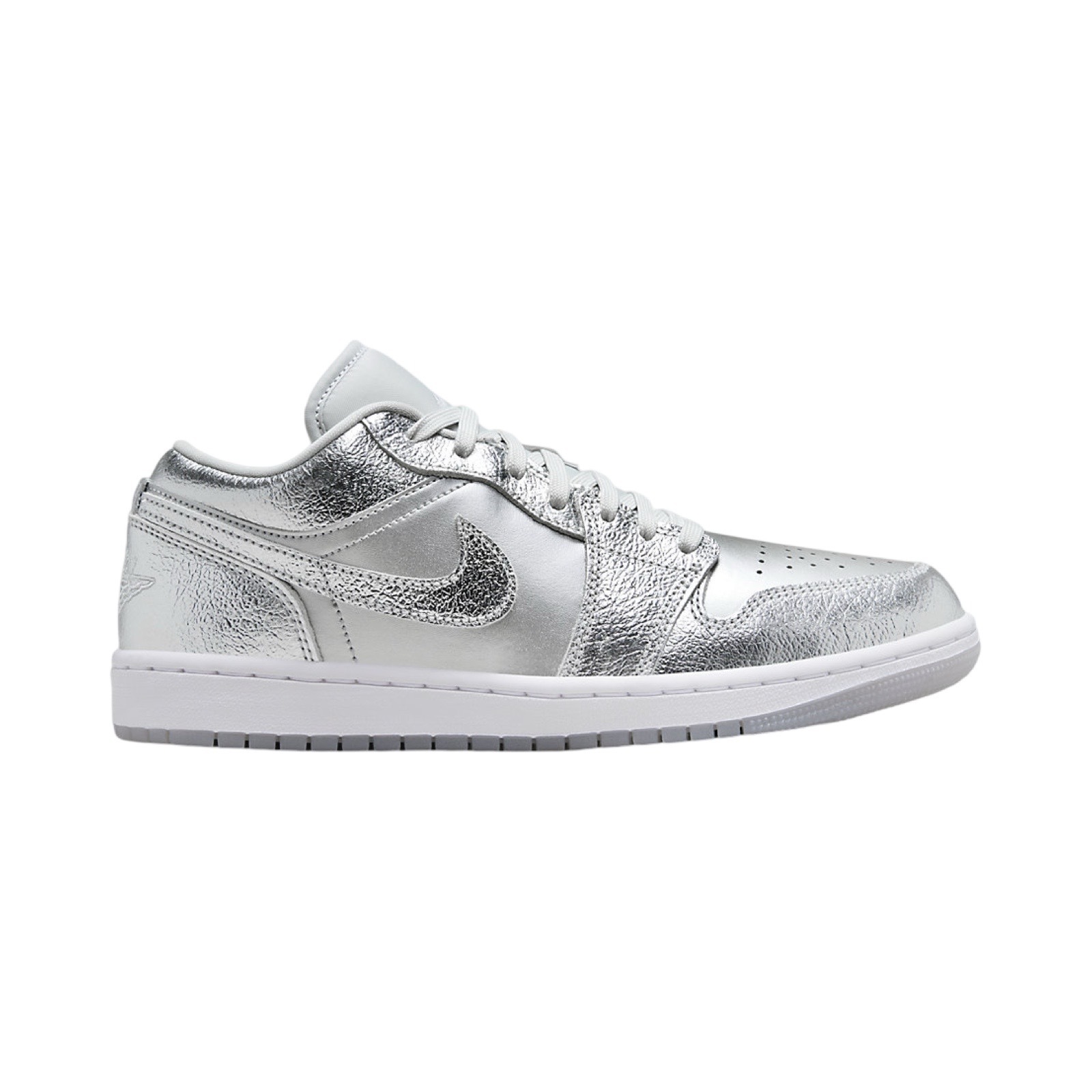 [In-Stock] Air Jordan 1 Low SE Metallic Silver (W) FN5030-001