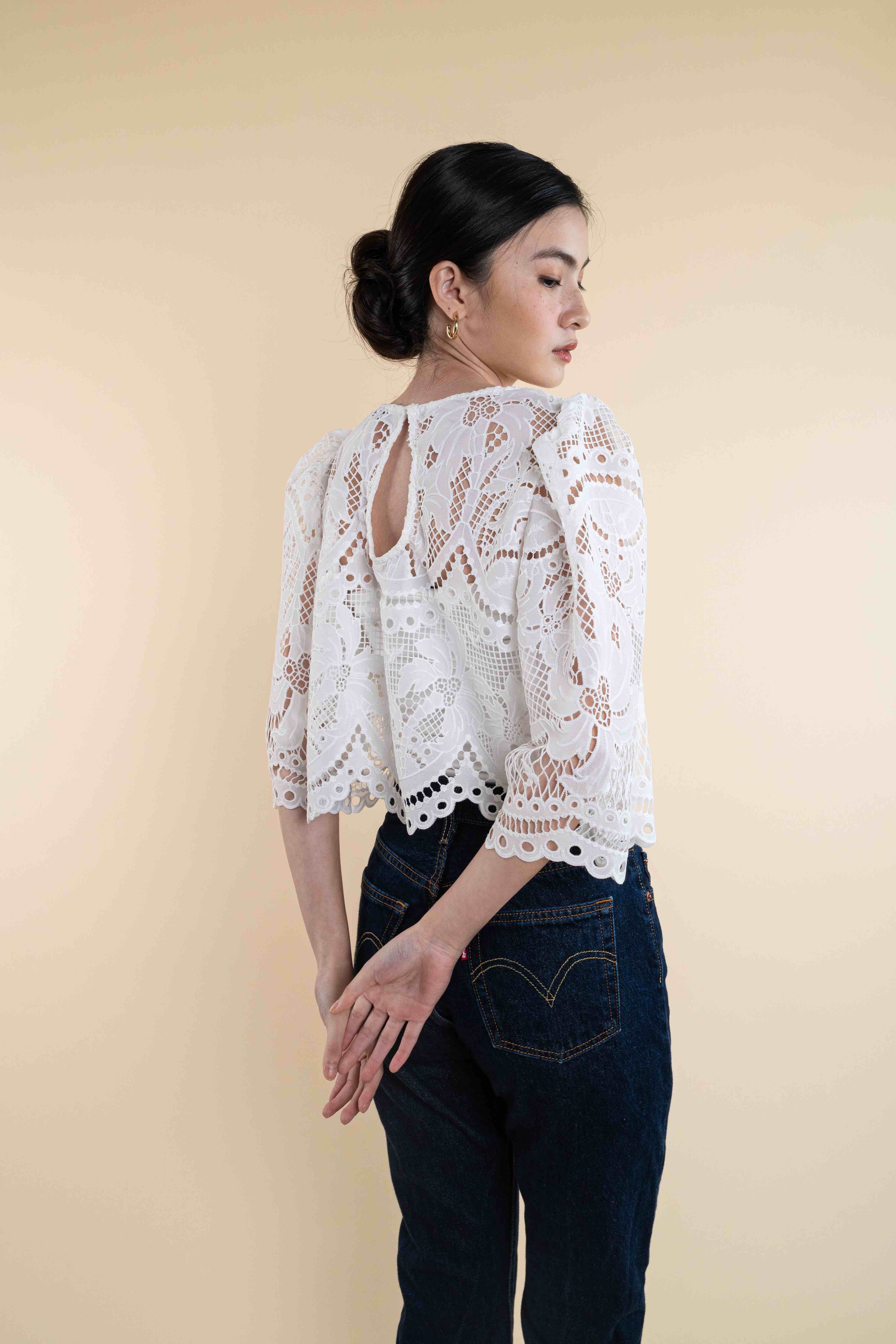 Gabriella Broderie Top (Special Release)