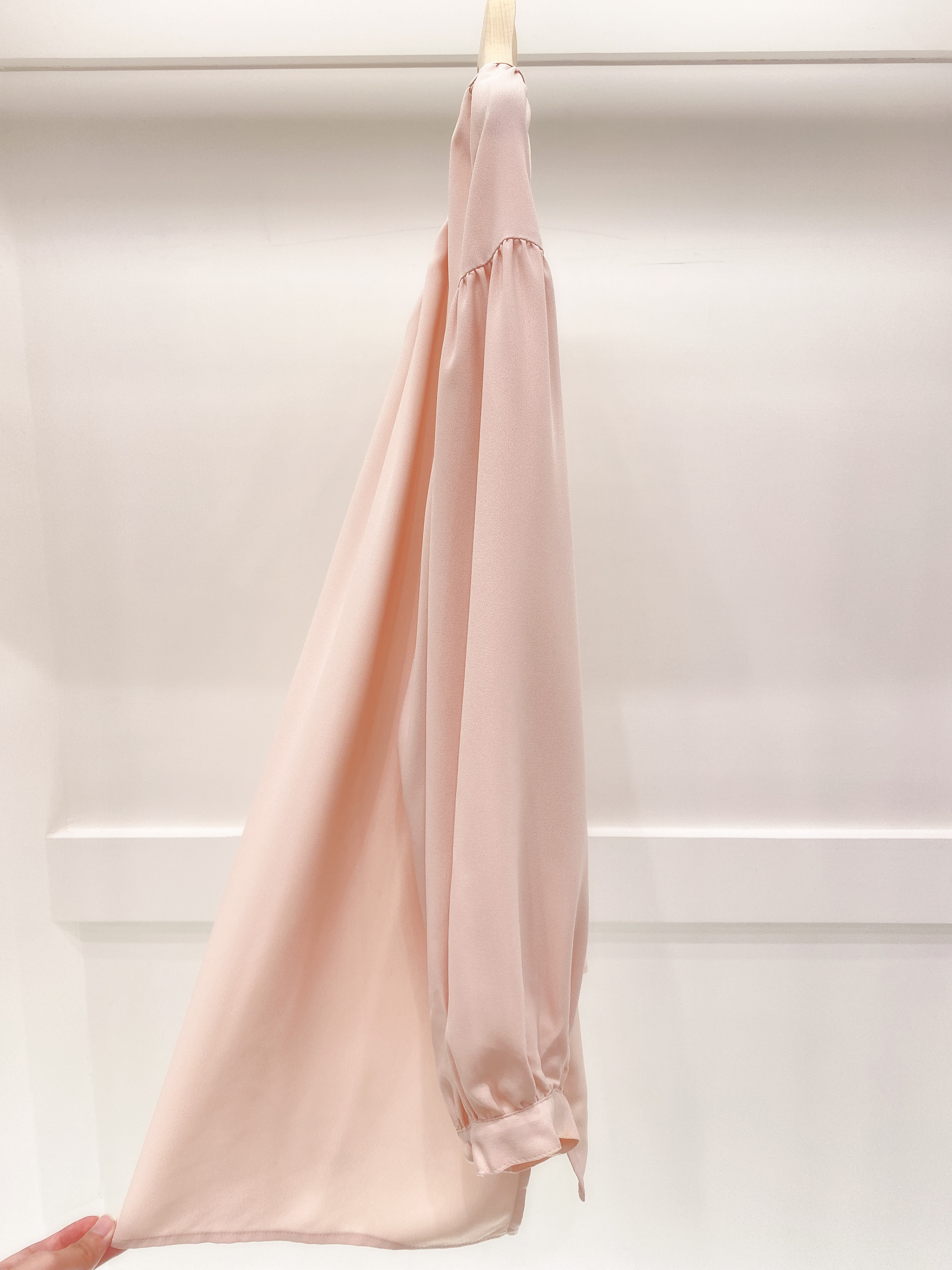 公主袖雪紡上衣