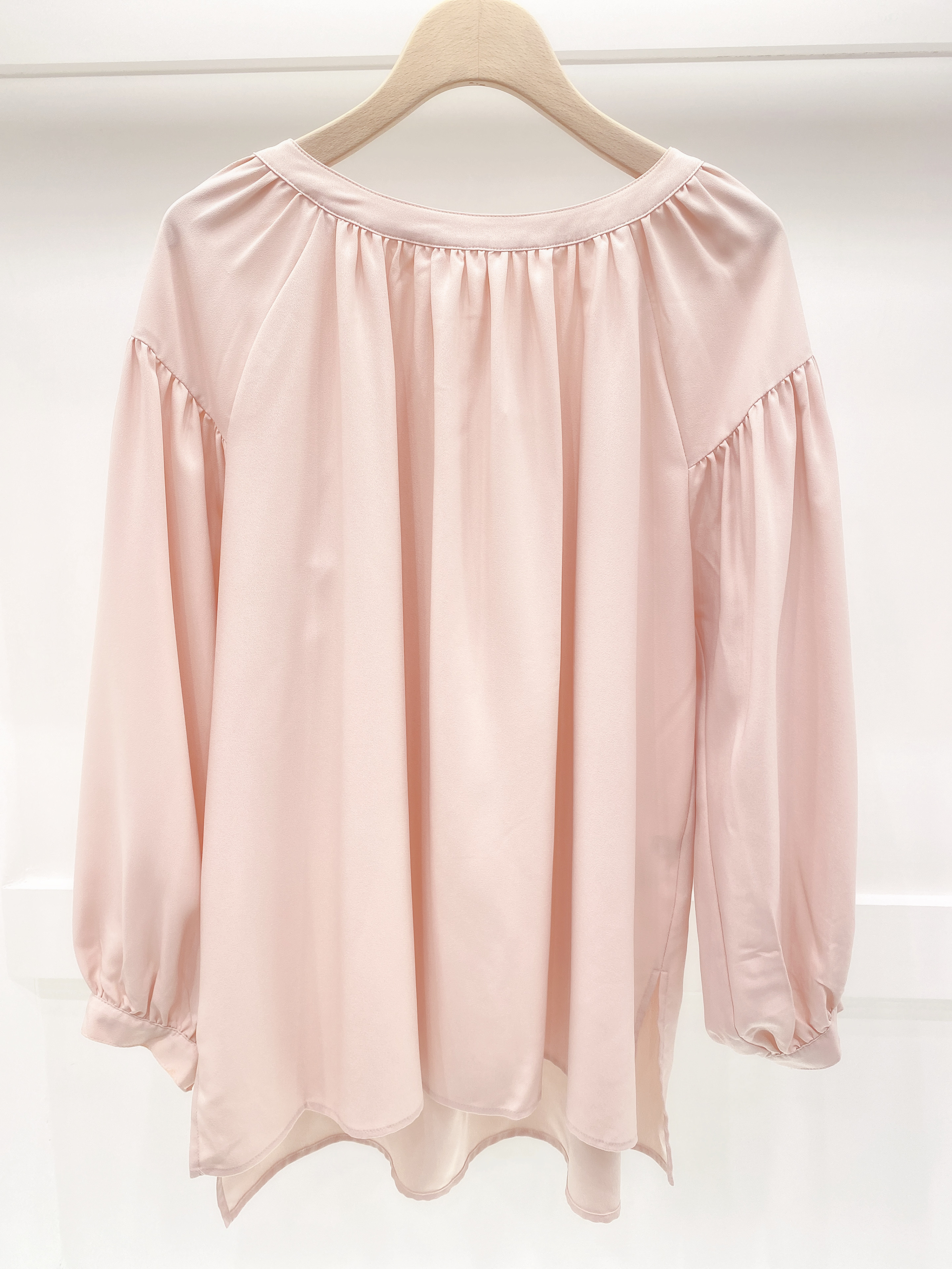 公主袖雪紡上衣