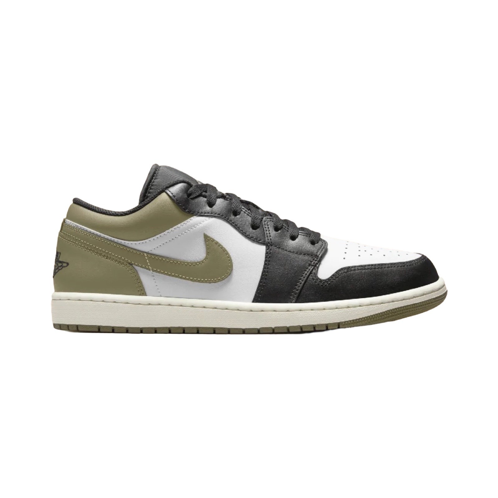 [In-Stock] Air Jordan 1 Low Medium Olive (M) 553558-092