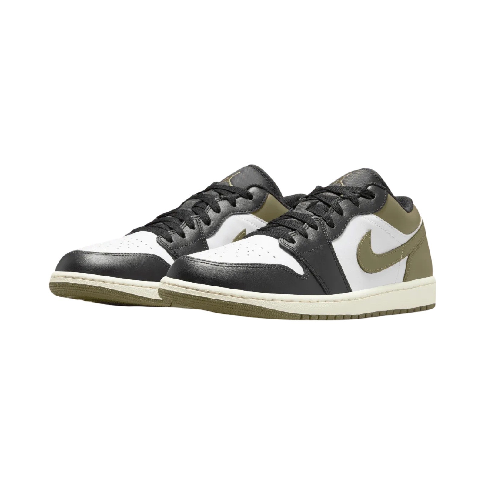 [In-Stock] Air Jordan 1 Low Medium Olive (M) 553558-092
