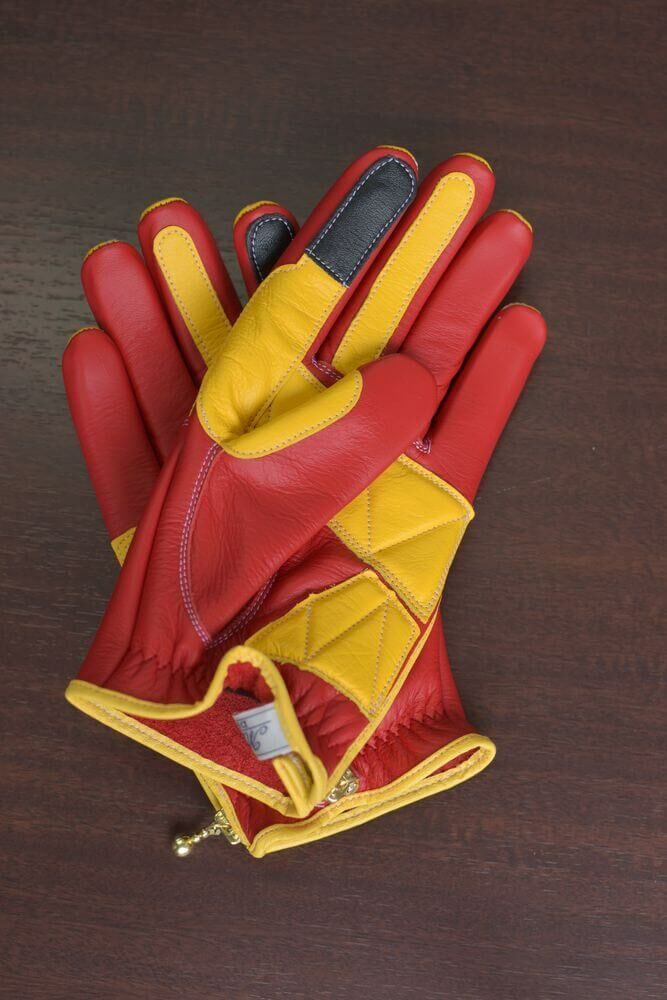 MAXRITZ復古短手套，雙指觸控與內縫線工法，長時間騎行舒適又耐用