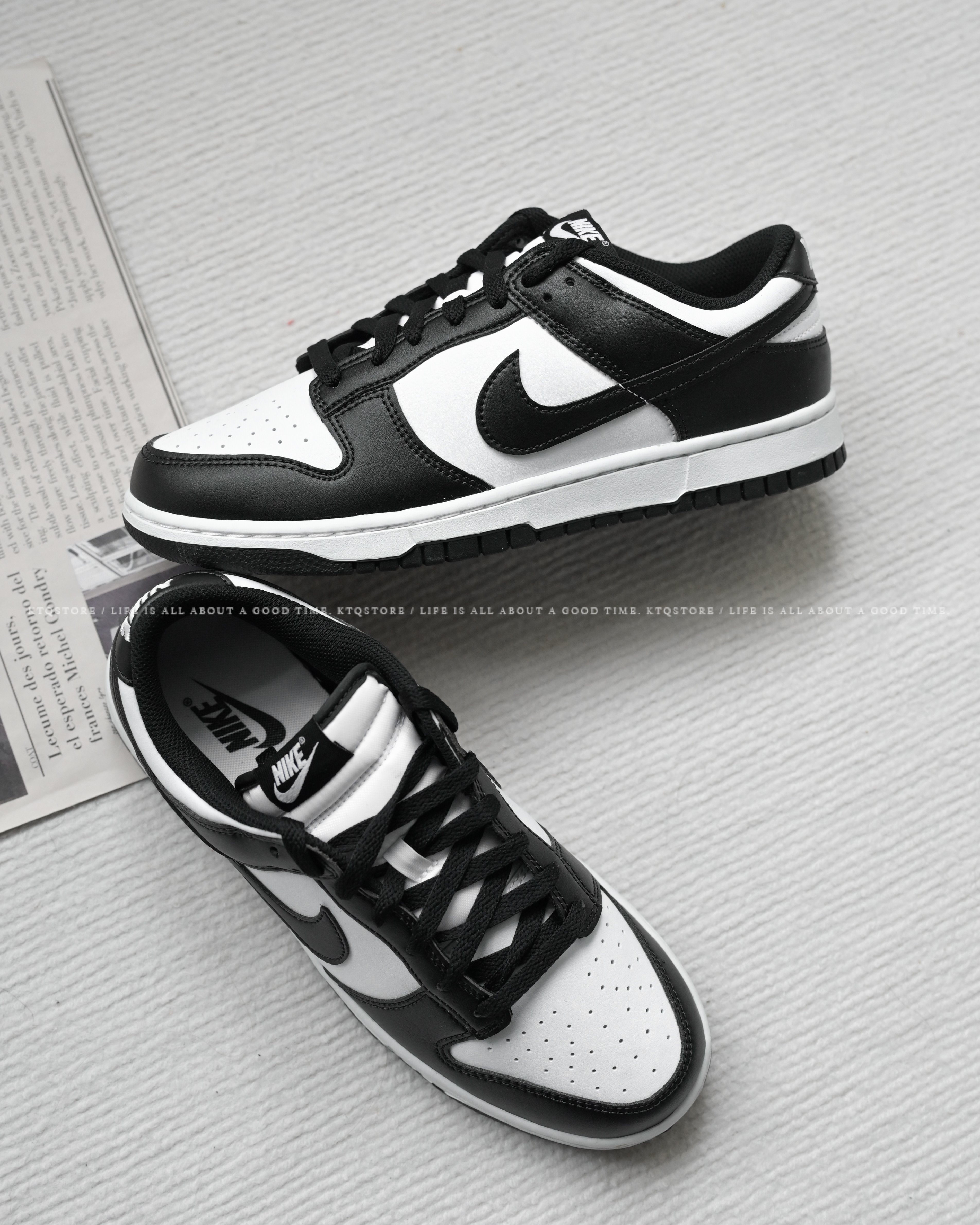 KTQ STORE ‧  Nike Dunk Low Retro "Black White" 黑白 HF5441-100
