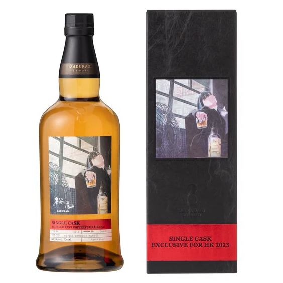 櫻尾 第三版 波本桶 #5146  日本單一麥芽威士忌 700mL