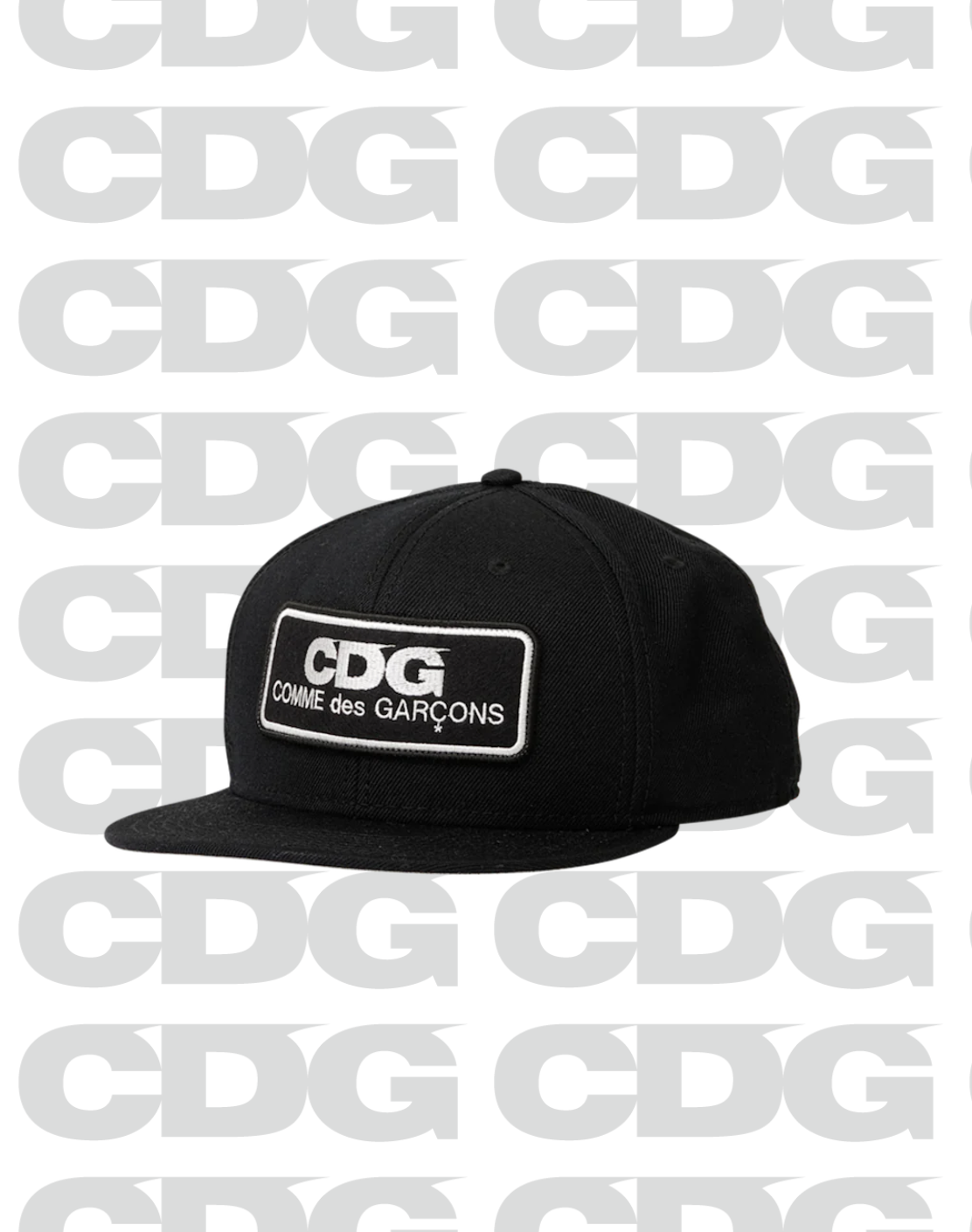 【CDG】LOGO PATCH CAP