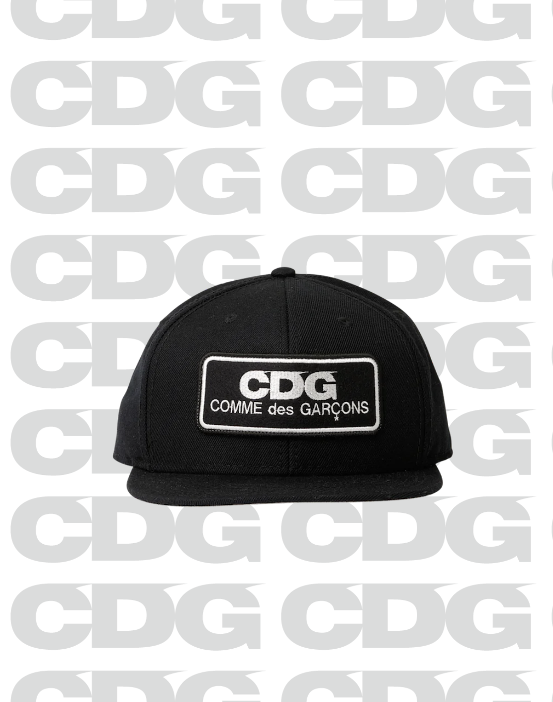 【CDG】LOGO PATCH CAP
