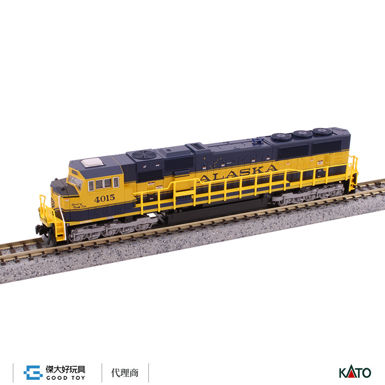 KATO 176-6410 (N) EMD SD70MAC Alaska Railroad #4003