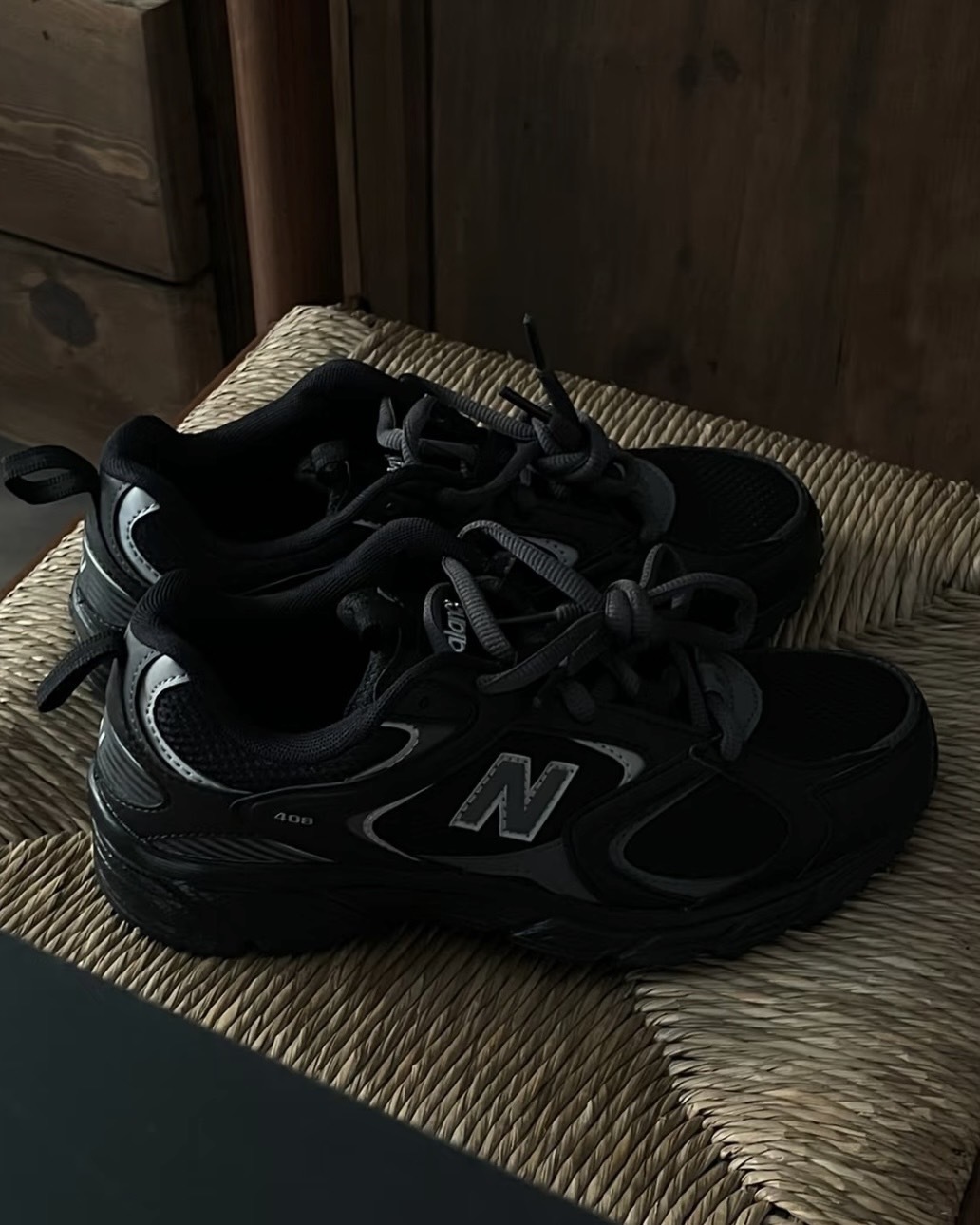 <奇蹟補貨+降價💥>New Balance NB 408 復古 老爹鞋 休閒鞋 慢跑鞋 暗夜黑