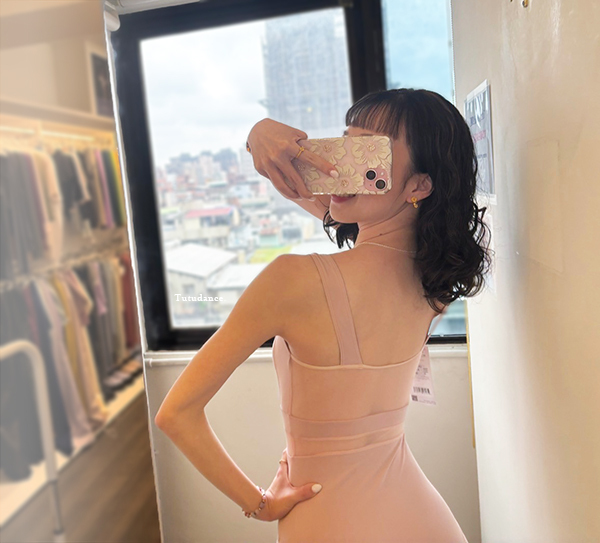 俄羅斯 Grishko【GR-DA4039 網紗拼接背心舞衣】