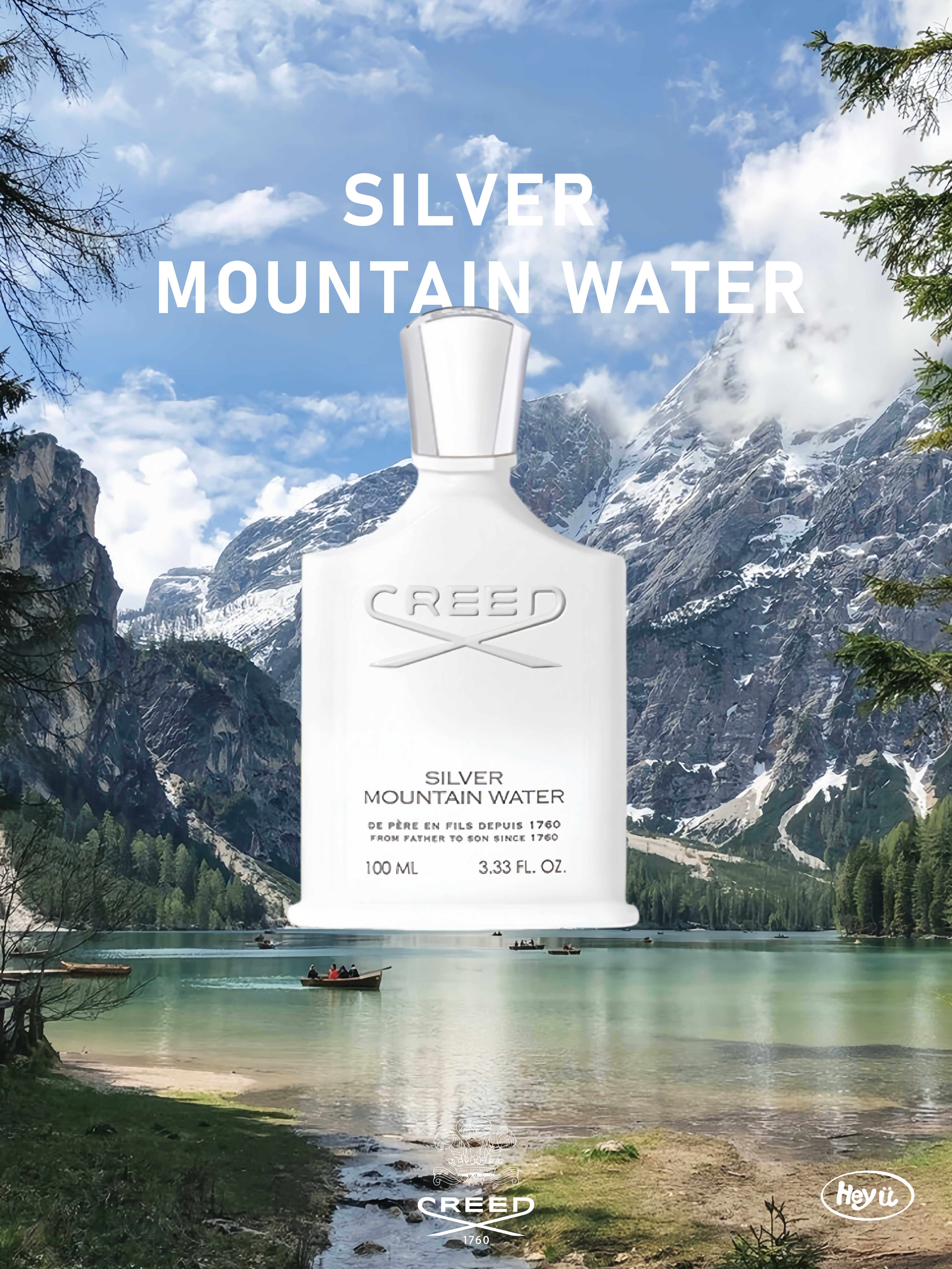 CREED 銀色山泉 SILVER MOUNTAIN WATER  50ml/100ml