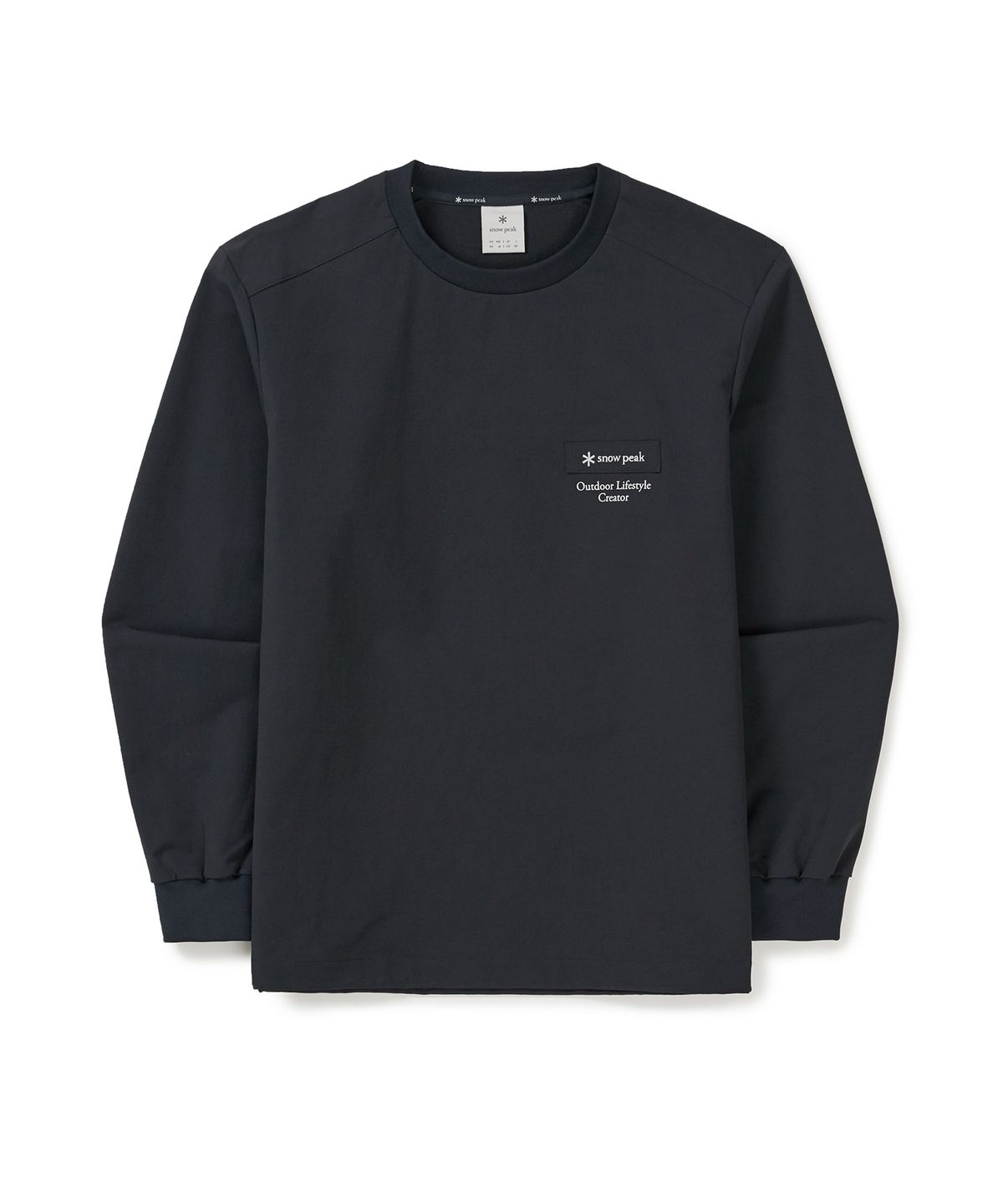 【代購】Snow Peak 雪諾必克 Lago Sweatshirt 尼龍 防潑水 長袖 大學T 衛衣 S25SMTHT26