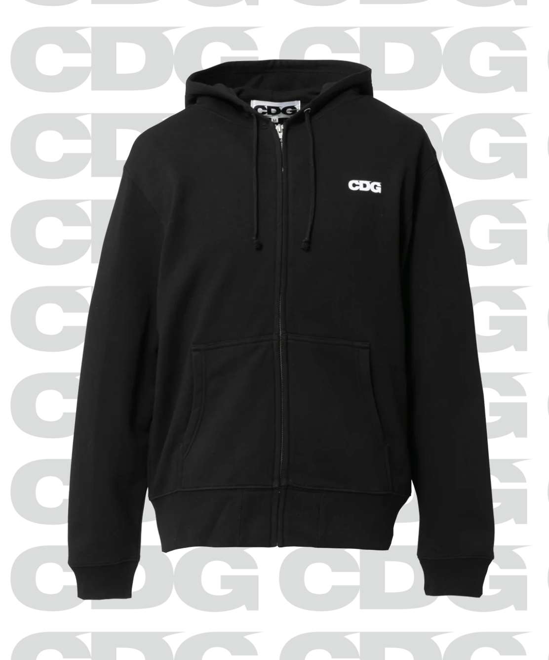 【CDG】拉鍊連帽外套 FULL ZIP HOODED SWEATSHIRT