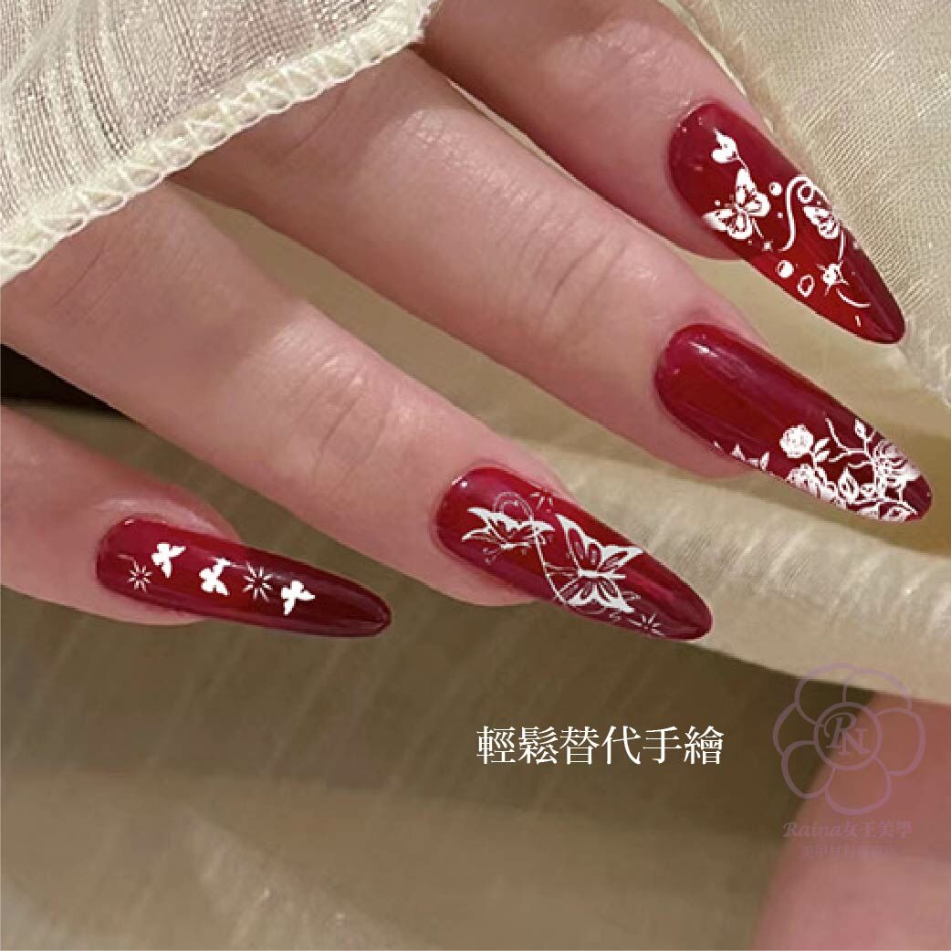 手繪美甲轉印鋼板