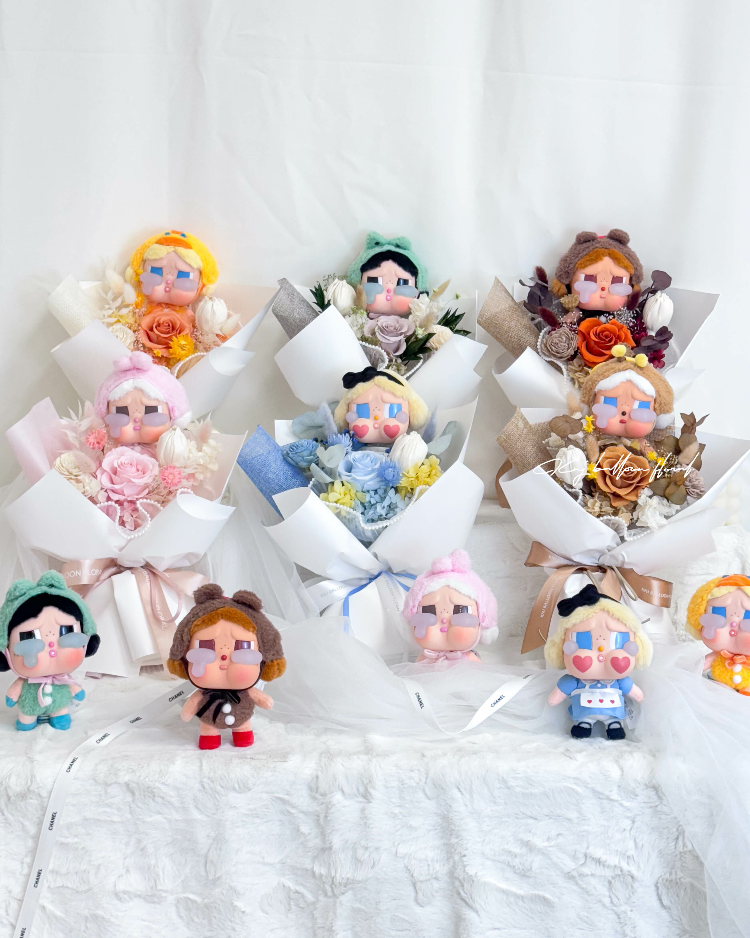 CRYBABY 哭娃系列永生花束