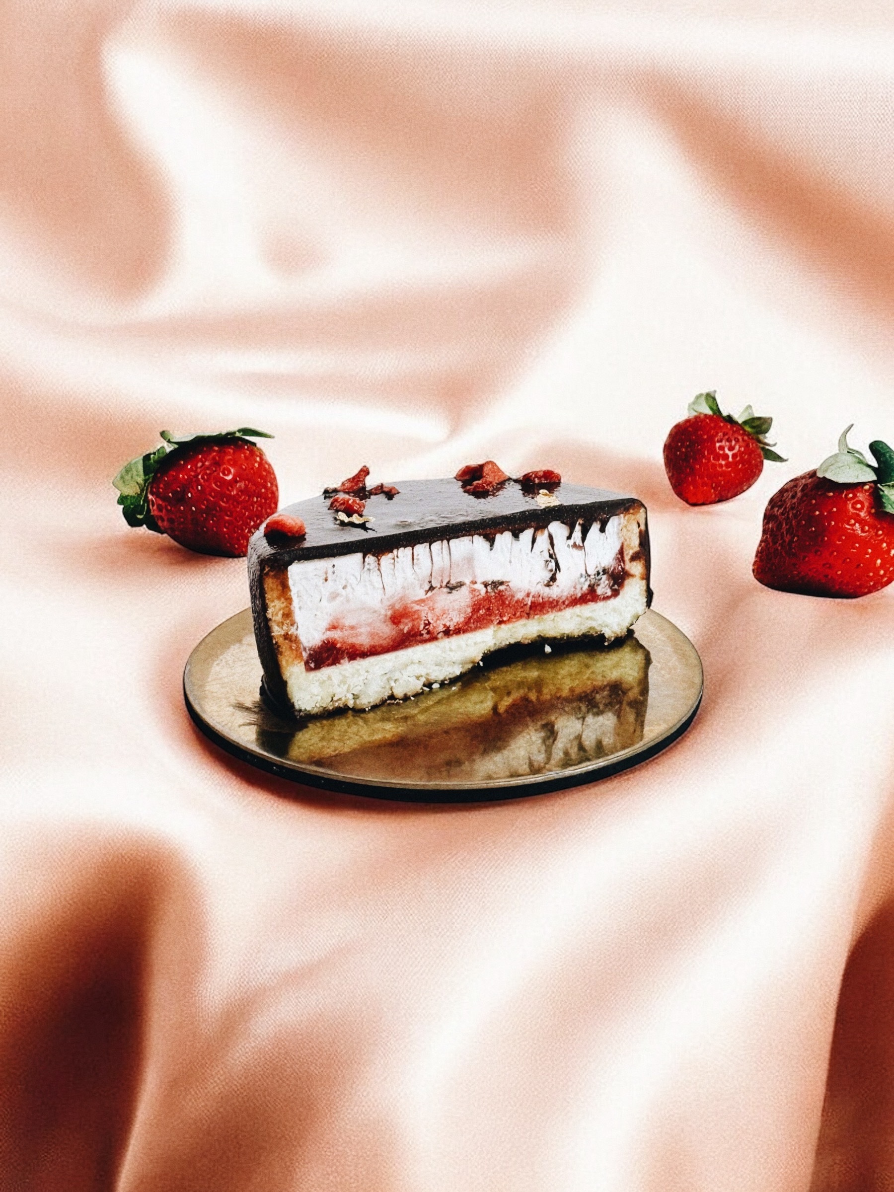 全素草莓可可雪糕