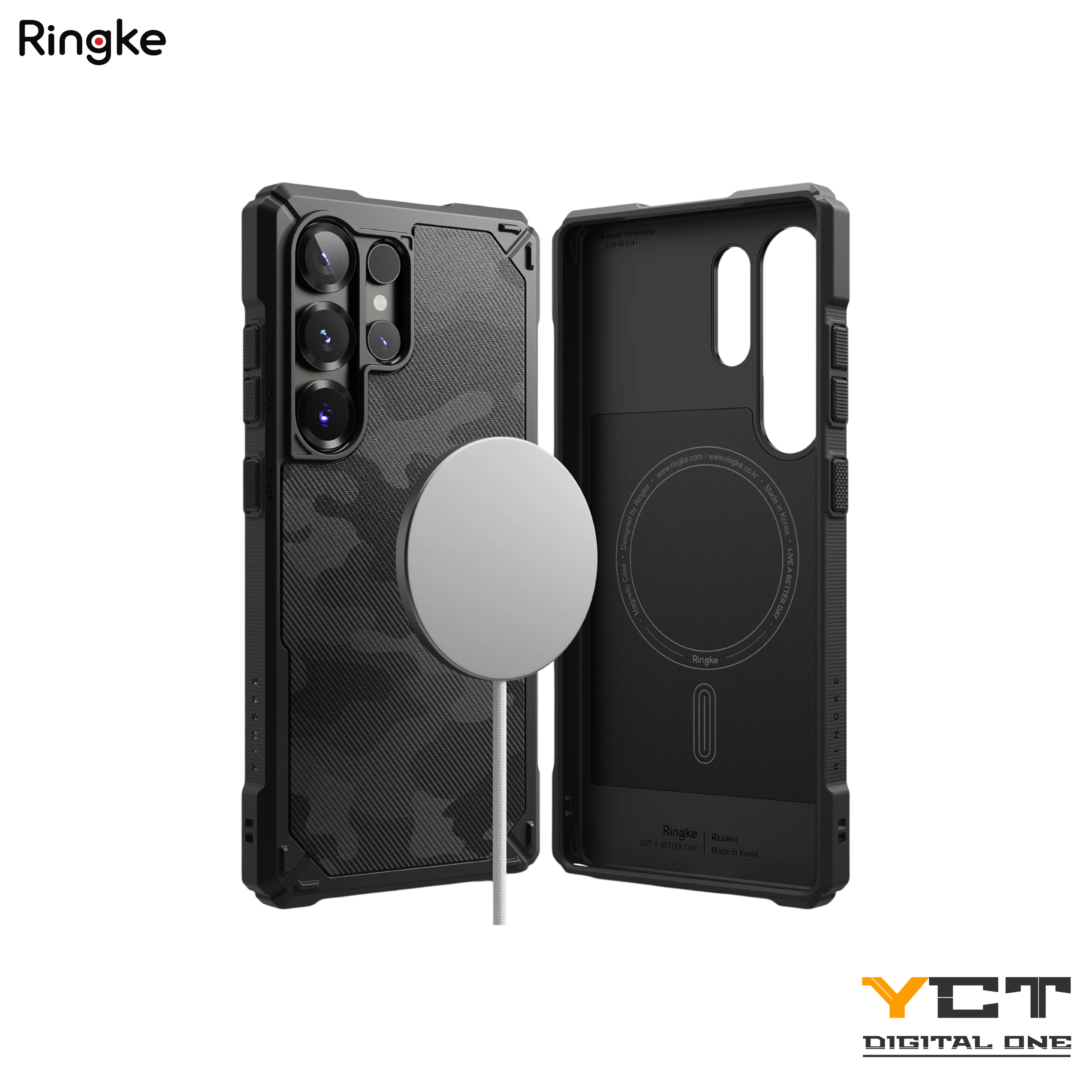 Ringke Rugged Gear Magnetic Samsung Galaxy S25 Ultra 磁吸防撞緩衝手機保護殼