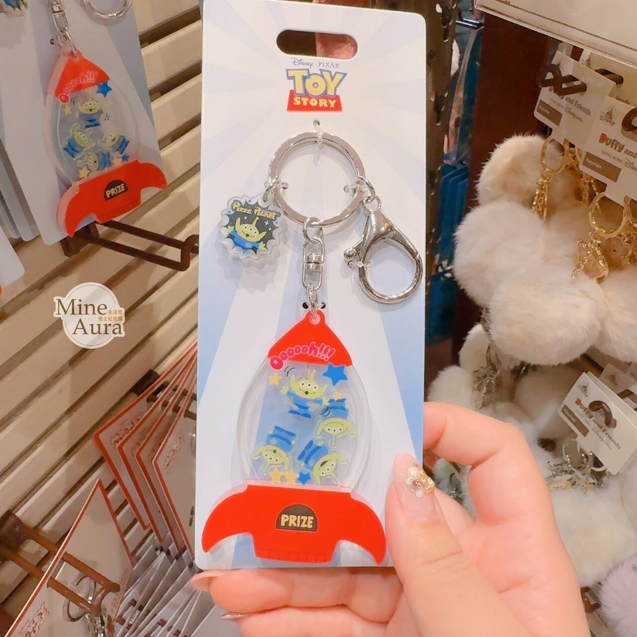 三眼怪 Alien 火箭造型 造型 鑰匙圈 吊飾 玩具總動員 Toy Story -香港迪士尼樂園