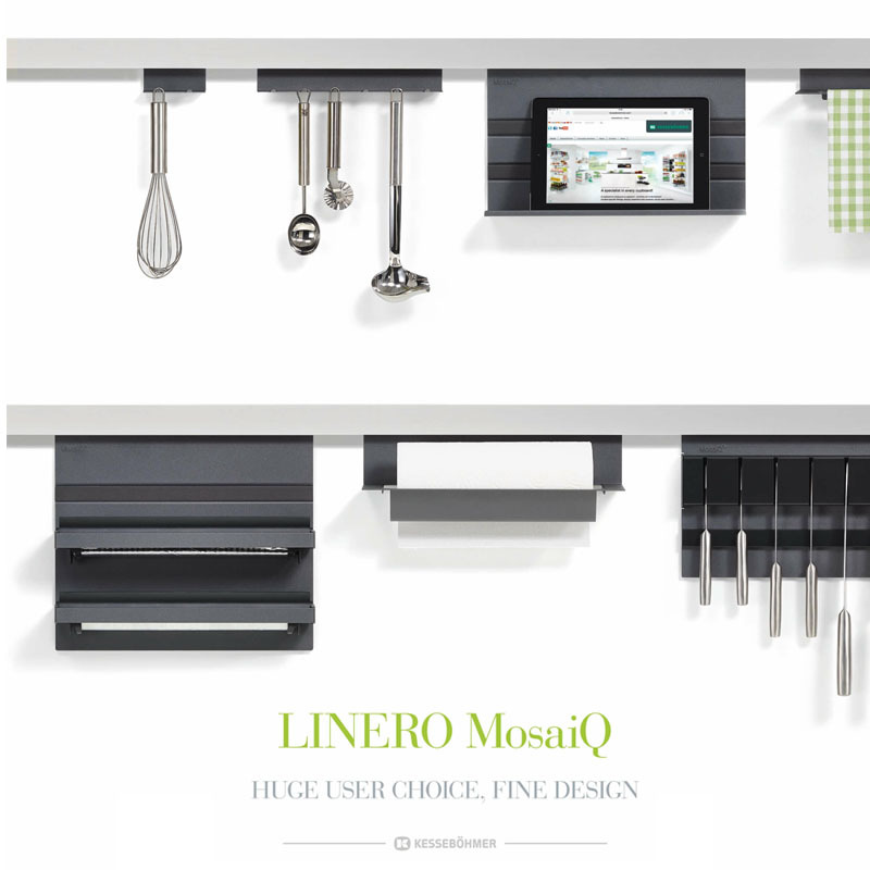 mosaiq 廚房掛架 應用圖片